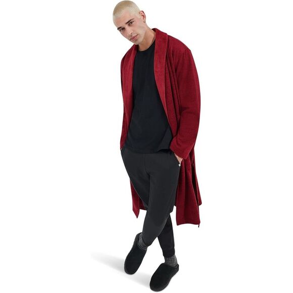UGG Other - Ugg Men's Robinson Fleece Robe - Dark Cherry Heather-XL/2XL